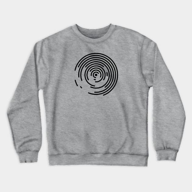 Fingerprint Crewneck Sweatshirt by ganola